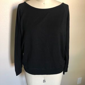 Beyond Yoga Black Crew Sweatshirt Large